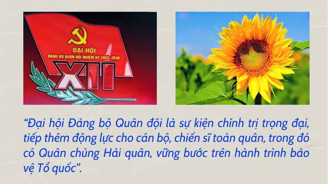 Đại hội Đảng bộ Quân đội lần thứ XII: Niềm tin và kỳ vọng mới của những người lính biển