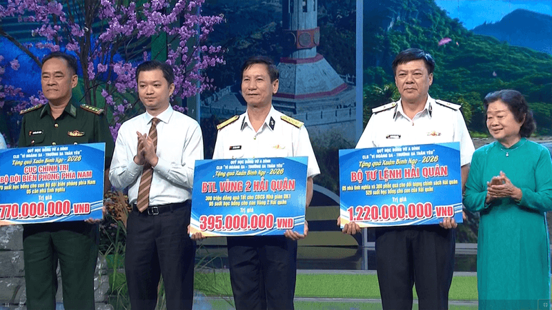 “Hành trình mùa xuân lên rừng xuống biển” 2026 lan tỏa nghĩa tình hướng về biển đảo