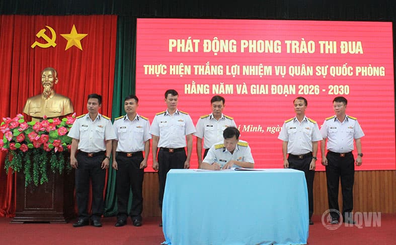 Lữ đoàn 171 phát động phong trào thi đua