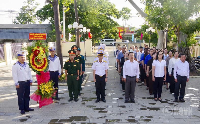 Lữ đoàn 681 tri ân các Anh hùng liệt sĩ