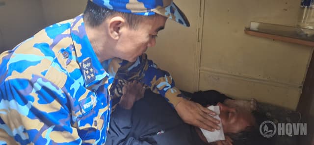 Tàu 743, Hải đoàn 129: Kịp thời cứu ngư dân trôi dạt trên biển 4 ngày