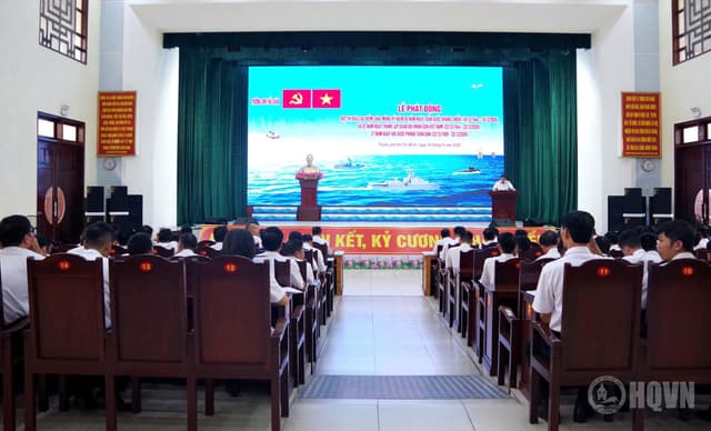 Trường Cao đẳng Kỹ thuật Hải quân phát động đợt thi đua cao điểm