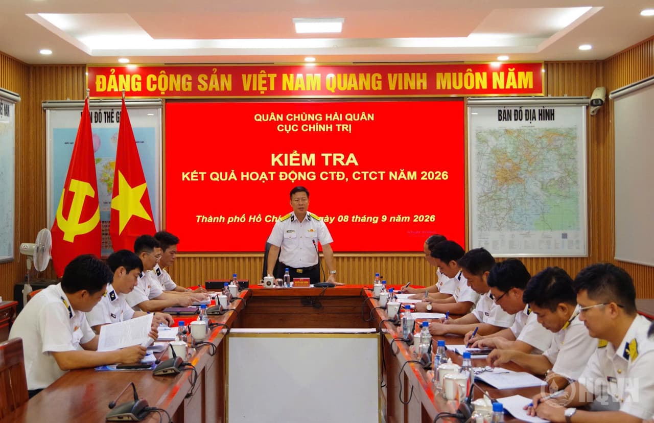 Kiểm tra chuyên sâu công tác đảng, công tác chính trị