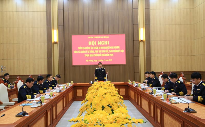 Quân chủng Hải quân: Chuẩn bị Hội nghị rút kinh nghiệm công tác quản lý tư tưởng