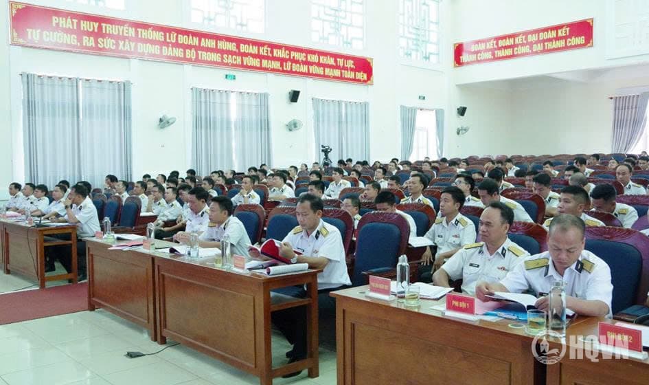 Lữ đoàn 954 Hải quân: Hội nghị Quân chính 6 tháng đầu năm 2026