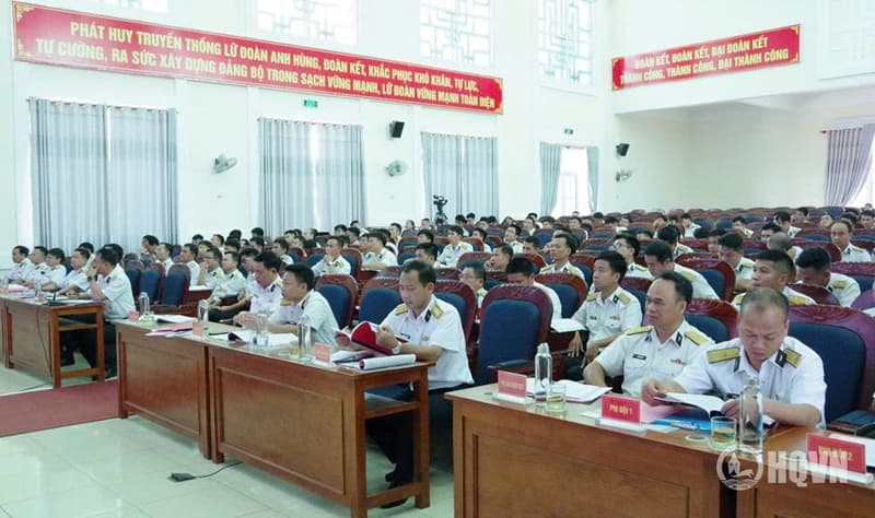 Lữ đoàn 954 Hải quân: Hội nghị Quân chính 6 tháng đầu năm 2026