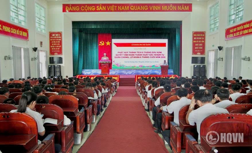 Lữ đoàn 954 Hải quân giáo dục nhiệm vụ 6 tháng cuối năm 2026