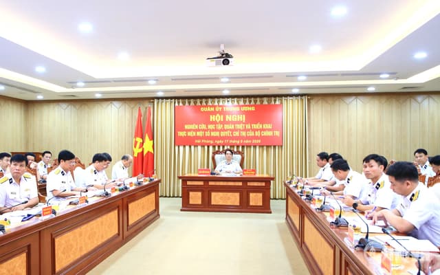 Quân ủy Trung ương tổ chức Hội nghị quán triệt, triển khai thực hiện một số nghị quyết, chỉ thị của Bộ Chính trị
