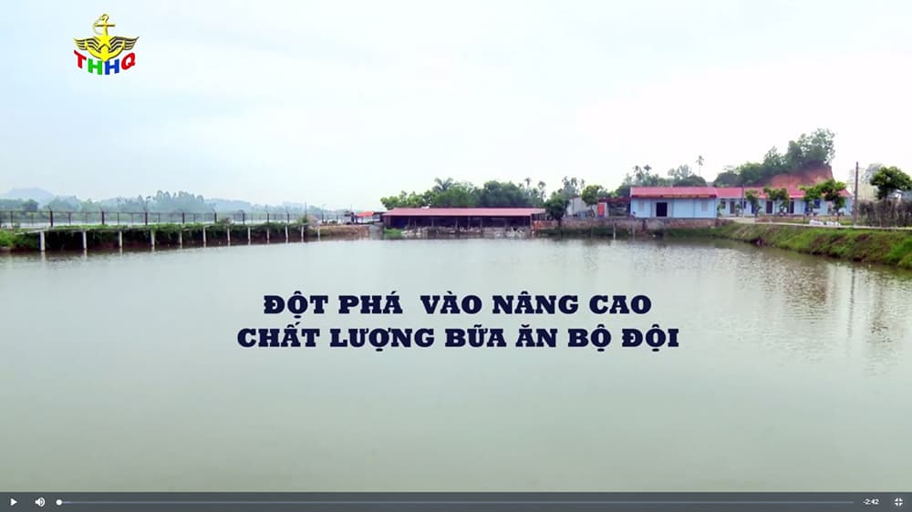 Nhiều giải pháp nâng cao chất lượng bữa ăn bộ đội
