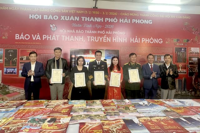 Hội Nhà báo TP. Hải Phòng khai mạc Hội báo Xuân 2026