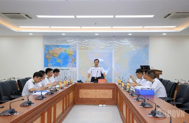 Quân chủng Hải quân nghiệm thu đề tài của Viện Kỹ thuật Hải quân