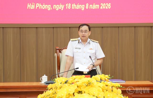 Ban Thường vụ Đảng ủy Quân chủng Hải quân công bố quyết định kiểm tra đối với Đảng ủy Cục Hậu cần - Kỹ thuật Hải quân