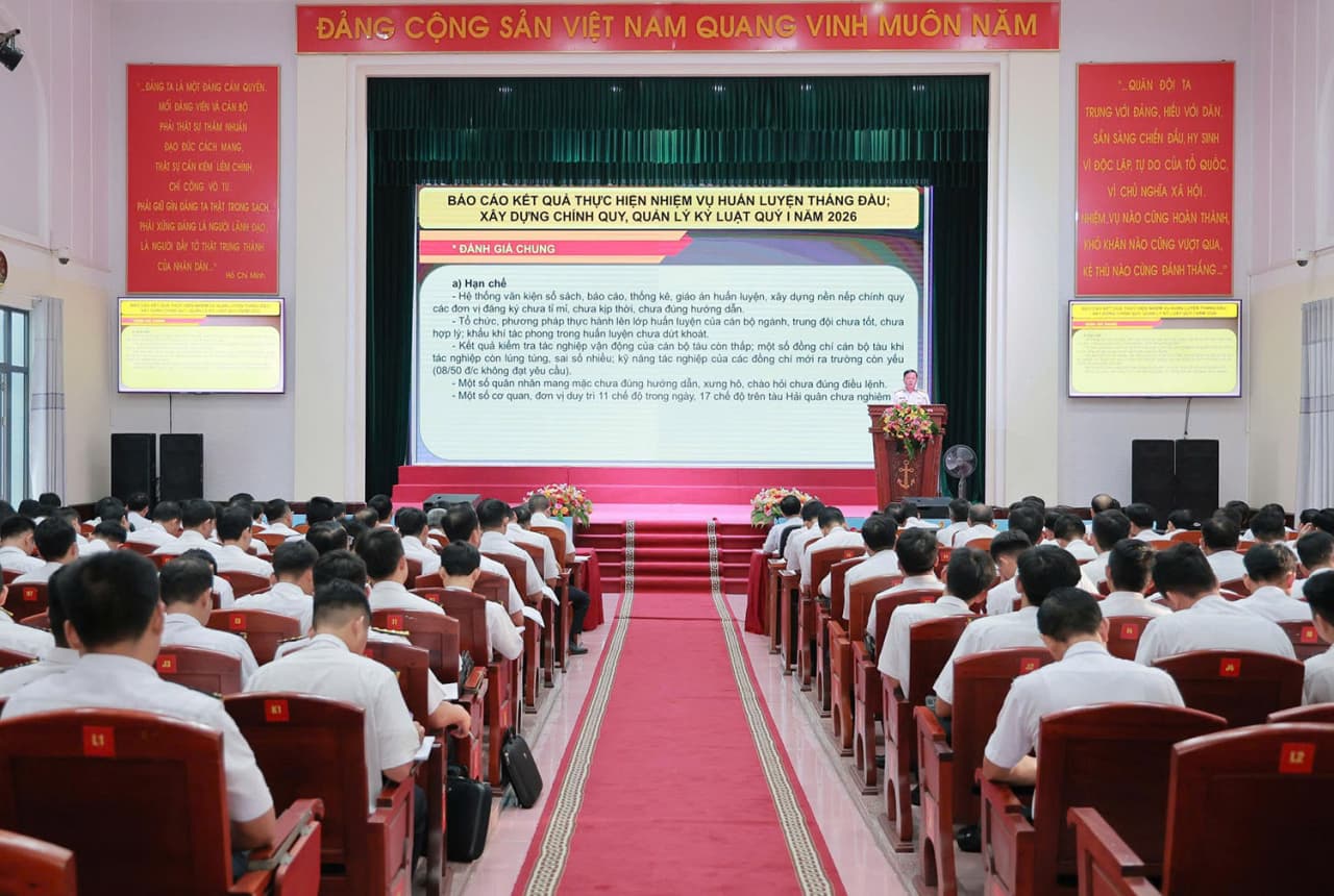 Vùng 3 Hải quân rút kinh nghiệm nhiệm vụ huấn luyện