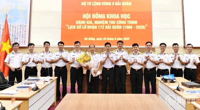 Nghiệm thu công trình Lịch sử Lữ đoàn 172 (1966-2026)