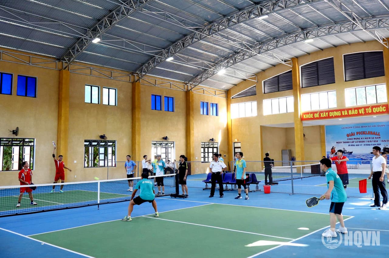 Lữ đoàn 83 Hải quân bế mạc giải thi đấu Pickleball