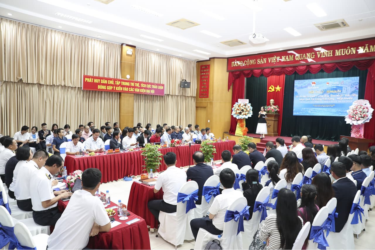 Hội thảo tối ưu hóa chuỗi cung ứng giao nhận trực tiếp tại cảng Tân cảng - Hiệp Phước