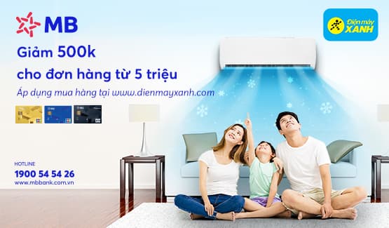 Lướt JCB săn Deal máy lạnh tại Điện Máy Xanh 500,000đ