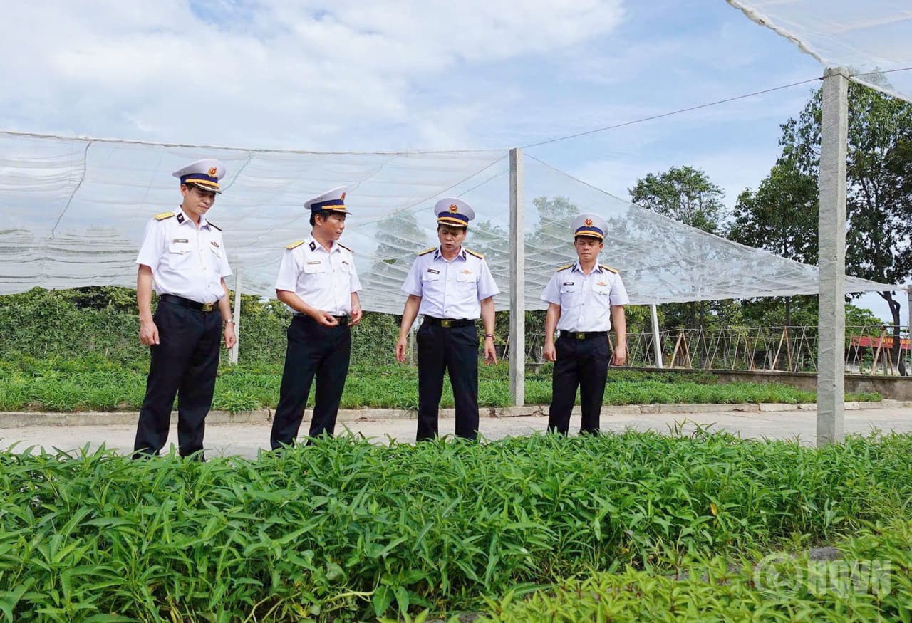 Cục Hậu cần - Kỹ thuật Hải quân chấm thi 4 chuyên ngành hậu cần tại Kho 858