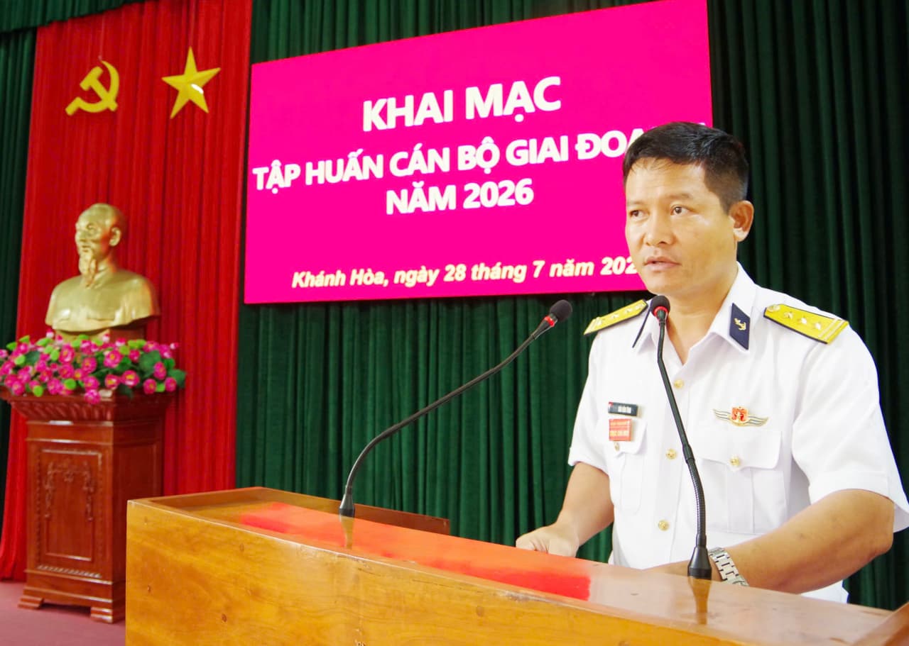 Trung tâm Bảo đảm kỹ thuật 719 tập huấn cán bộ