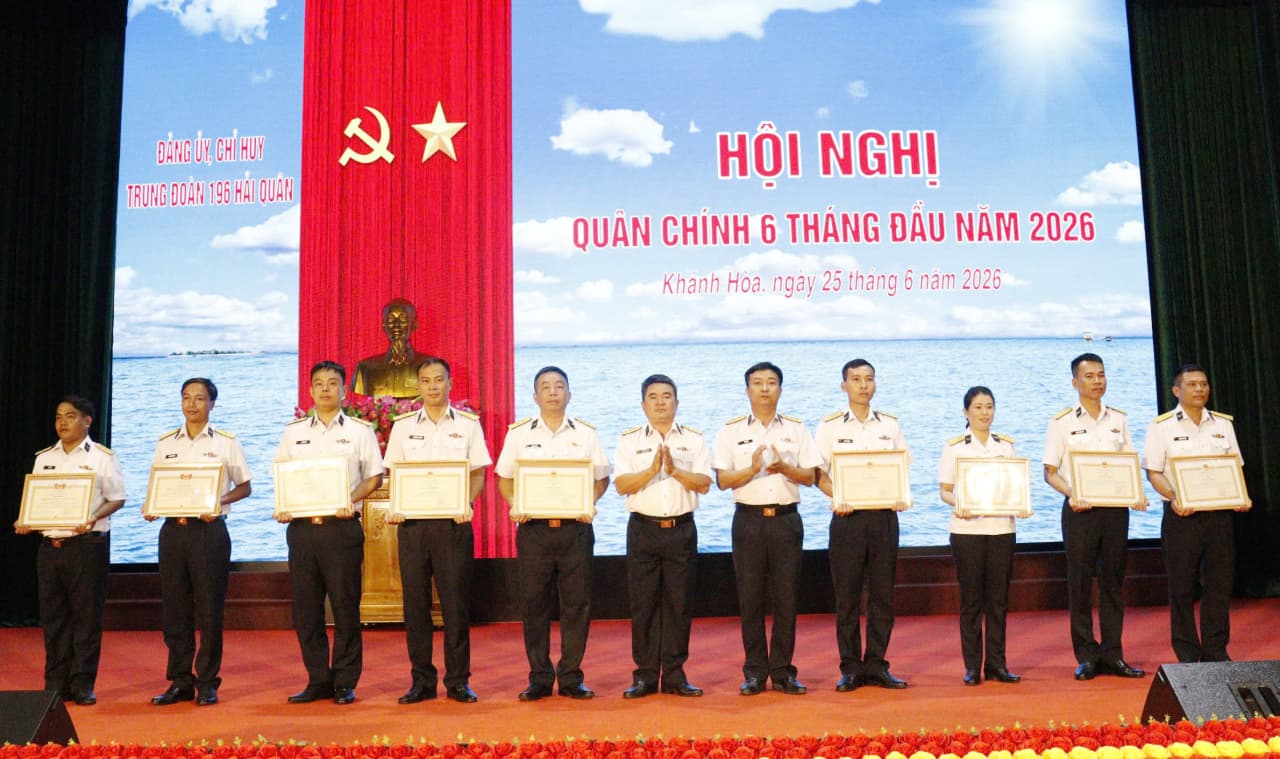 Trung đoàn 196 hoàn thành tốt nhiệm vụ 6 tháng đầu năm 2026
