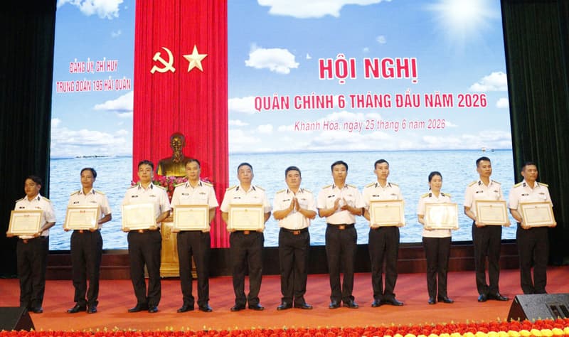 Trung đoàn 196 hoàn thành tốt nhiệm vụ 6 tháng đầu năm 2026
