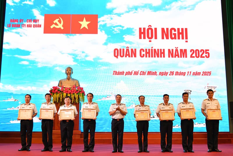 Lữ đoàn 171 tổ chức Hội nghị Quân chính năm 2025