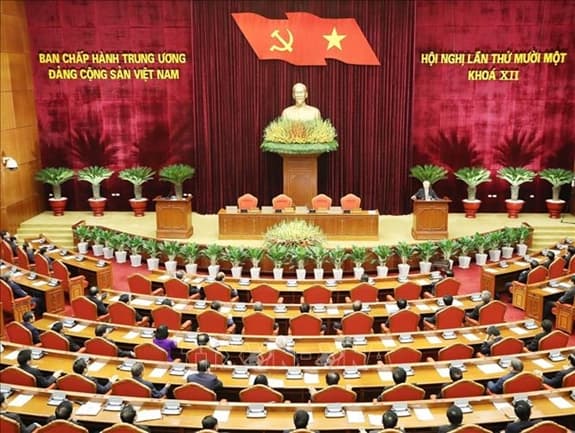 Bế mạc Hội nghị lần thứ 11 Ban Chấp hành Trung ương Đảng khóa XII