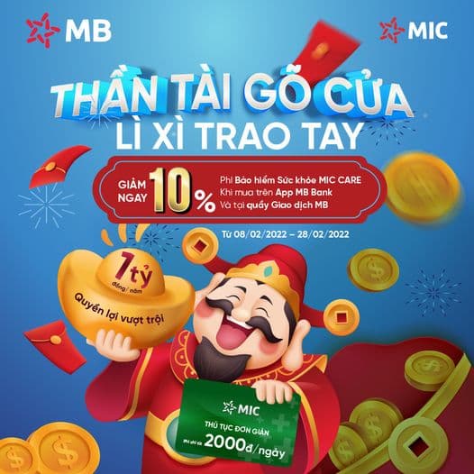 Thần tài gõ cửa – Lì xì trao tay
