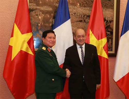 Thúc đẩy quan hệ Đối tác chiến lược trong lĩnh vực quốc phòng giữa Việt Nam và Pháp