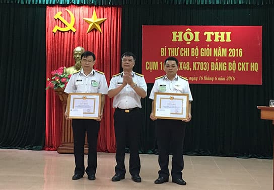 Cục Kỹ thuật Hải quân tổ chức Hội thi bí thư chi bộ giỏi