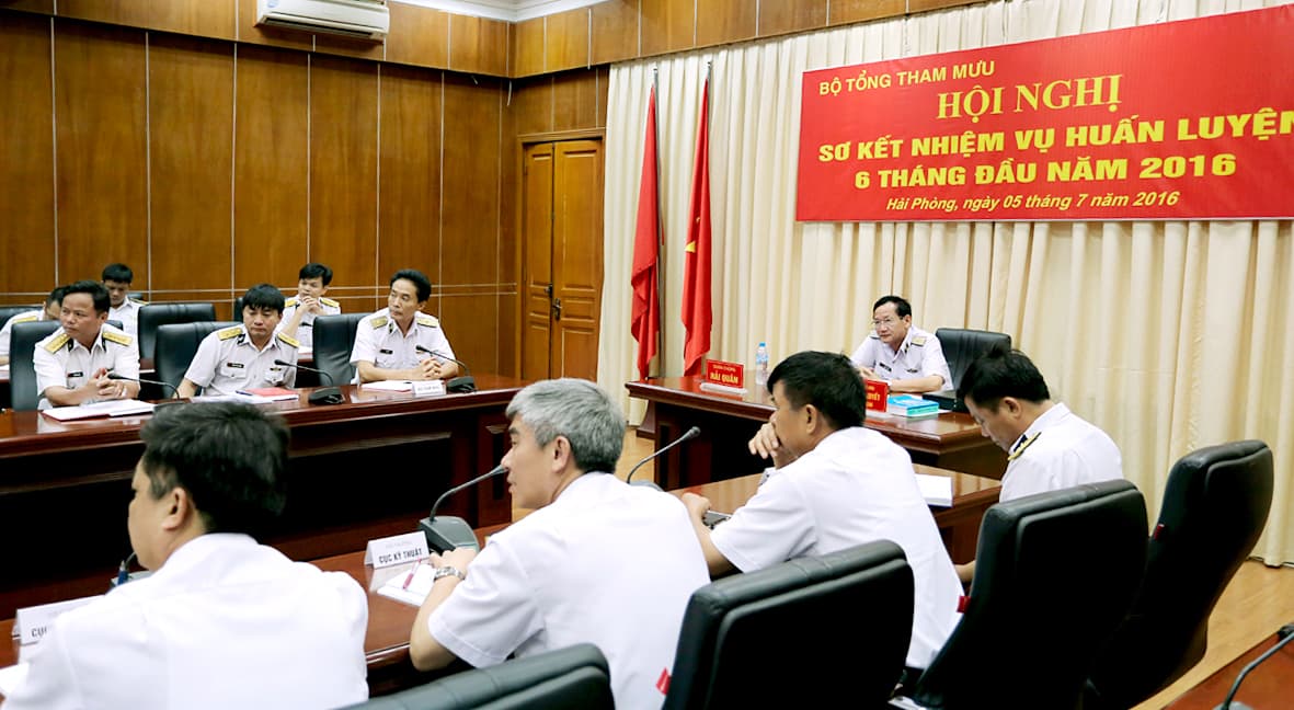 Bộ Tổng tham mưu sơ kết nhiệm vụ huấn luyện 6 tháng đầu năm 2016