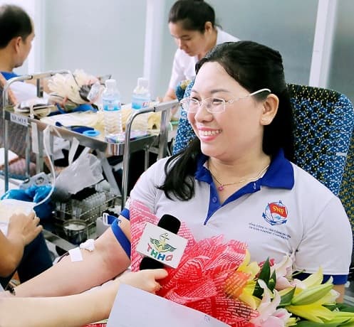Tổ trưởng 11 lần hiến máu nhân đạo