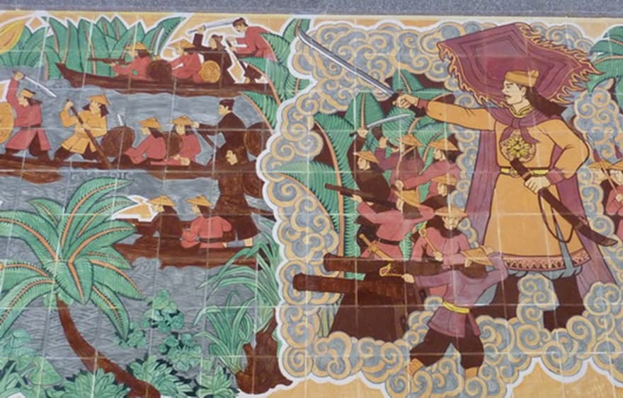 Sử dụng thuyền chiến trong lịch sử dựng nước