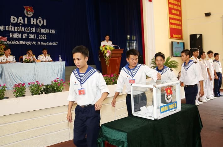 Đại hội đại biểu Đoàn cơ sở Lữ đoàn 125 nhiệm kỳ 2017-2022