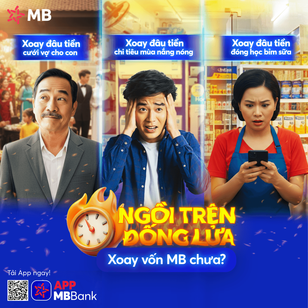 “Ngồi trên đống lửa”, xoay vốn MB chưa? – Giải pháp vay tiêu dùng cho hộ kinh doanh cá thể