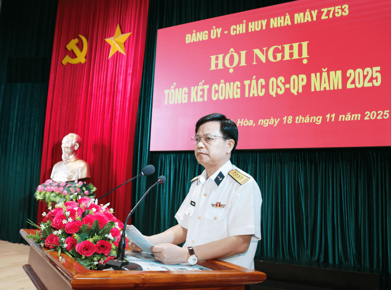 Nhà máy Z753: Hoàn thành tốt nhiệm vụ năm 2025