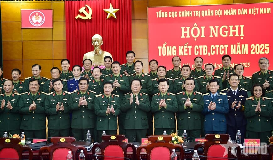 Đại tướng Nguyễn Trọng Nghĩa chủ trì Hội nghị tổng kết công tác đảng, công tác chính trị năm 2025