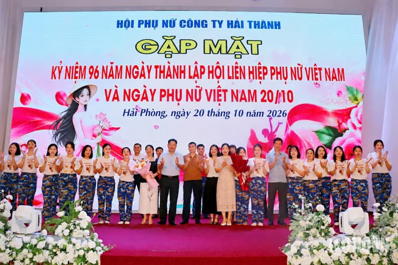 Phụ nữ Công ty Hải Thành phát huy truyền thống tốt đẹp của phụ nữ Việt Nam