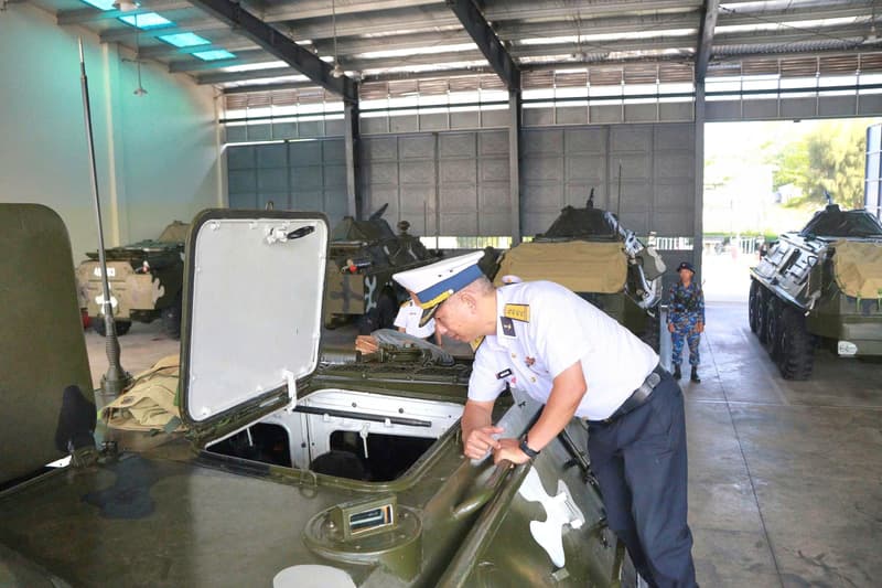 Kiểm tra công tác sẵn sàng chiến đấu tại Lữ đoàn 101