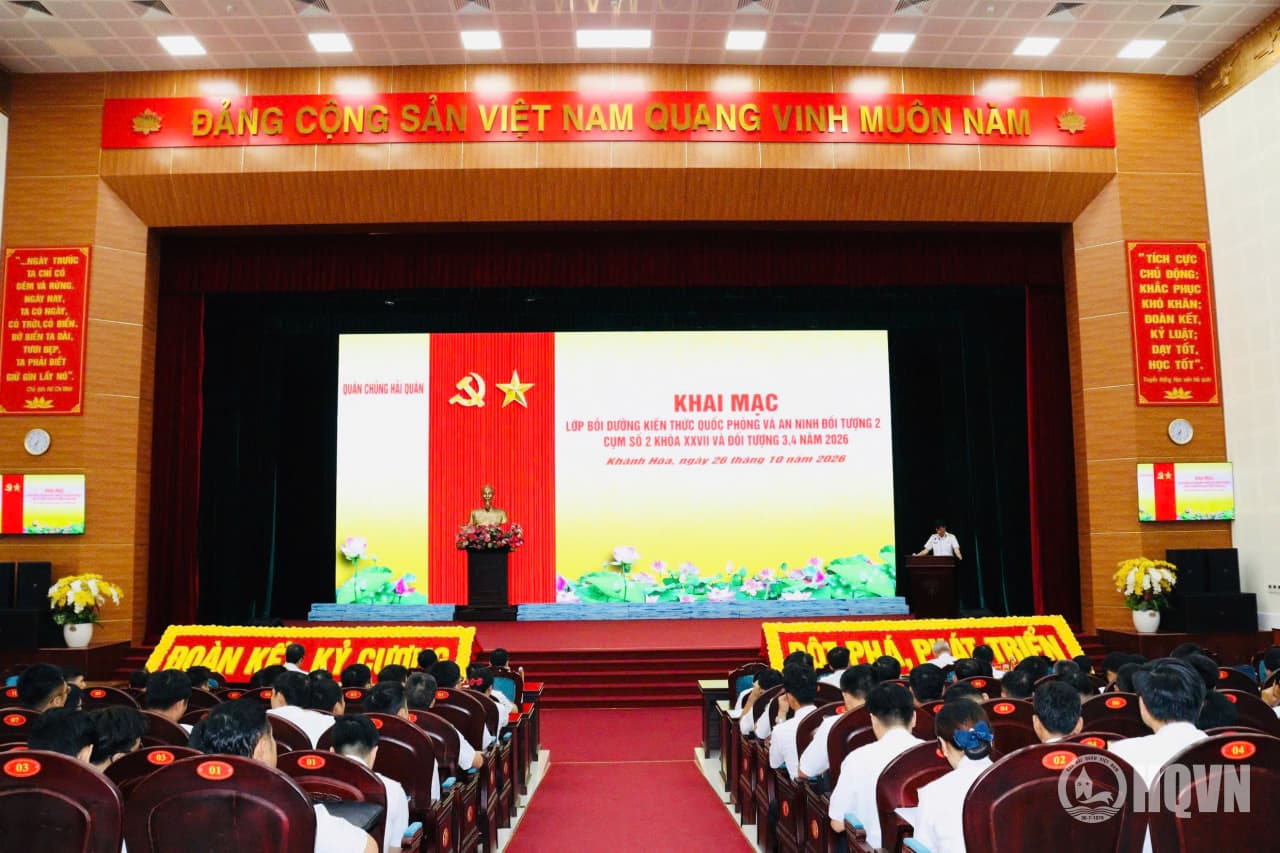 Khai mạc các lớp bồi dưỡng kiến thức quốc phòng và an ninh