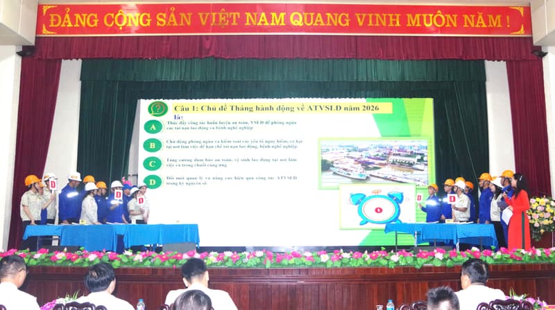 Nhà máy X46: Hội thi An toàn, vệ sinh viên giỏi năm 2026