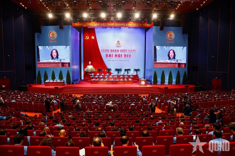 Đại hội XIV Công đoàn Việt Nam: Xây dựng tổ chức vững mạnh, hiện thực hóa khát vọng phồn vinh