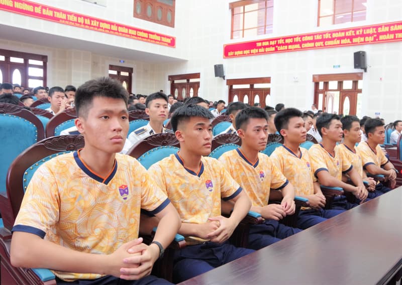 Học viện Hải quân khai mạc Hội thao thể dục thể thao năm 2026