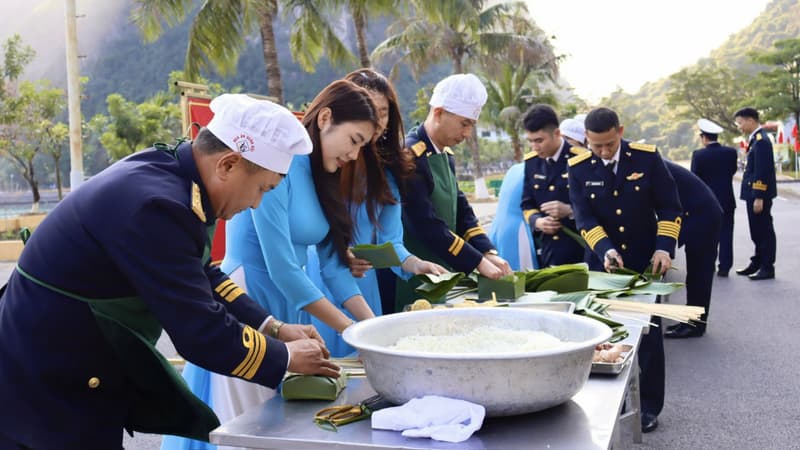 Trung tâm Huấn luyện Vùng 1: Hội thi bánh chưng xanh Xuân Bính Ngọ 2026