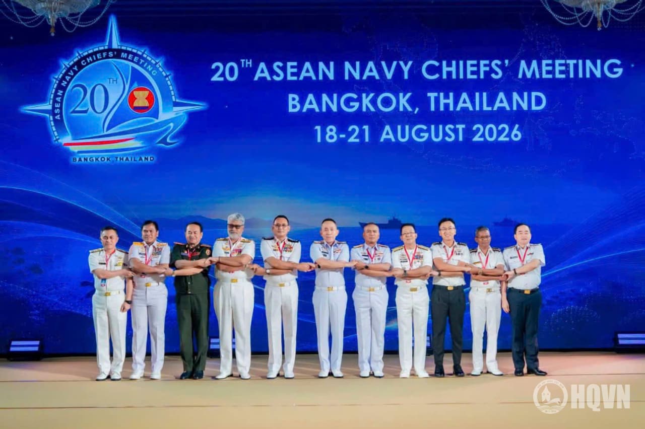 Tư lệnh Hải quân Việt Nam tham dự Hội nghị Tư lệnh Hải quân các nước ASEAN lần thứ 20