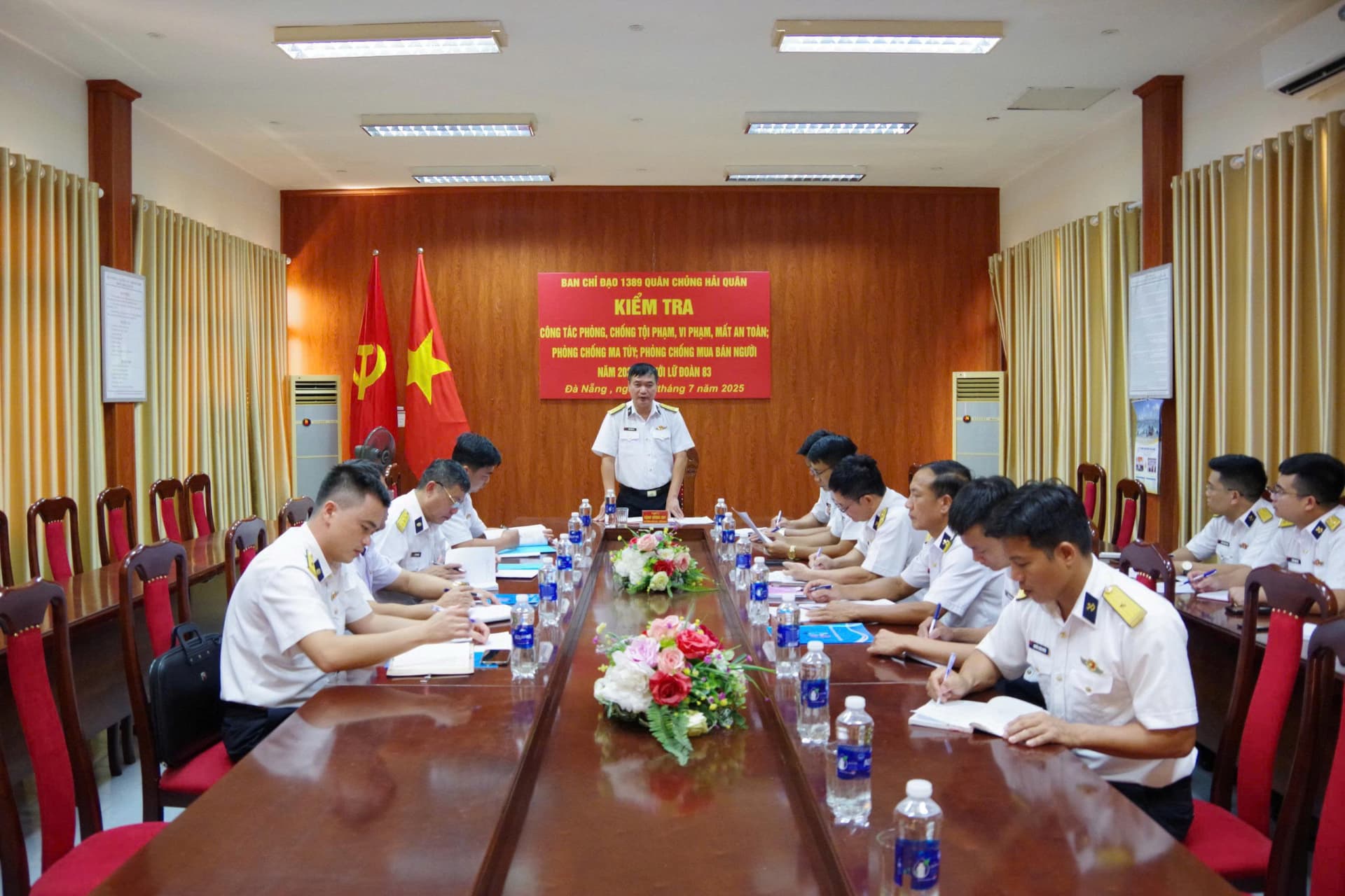 Quân chủng Hải quân kiểm tra công tác 1389 tại Lữ đoàn 83