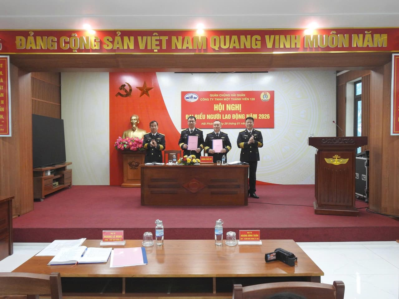 Công ty 128: Hội nghị đại biểu người lao động năm 2026