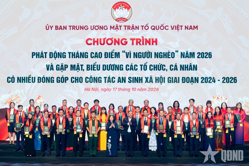 Phát động Tháng cao điểm “Vì người nghèo” năm 2026