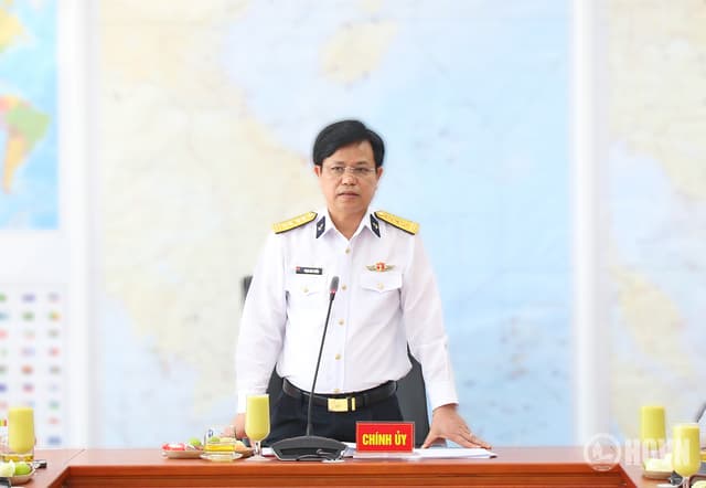 Cơ quan Cục Hậu cần - Kỹ thuật Hải quân gặp mặt kỷ niệm Ngày Phụ nữ Việt Nam 20/10
