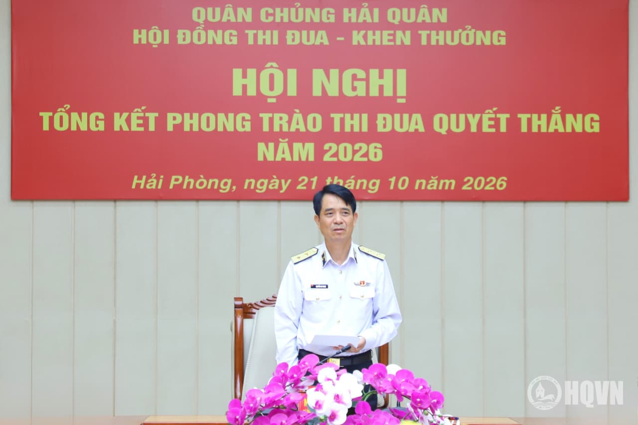 Quân chủng Hải quân tổng kết công tác thi đua khen thưởng và phong trào thi đua quyết thằng